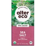Alter Eco Deep Dark Sea Salt Chocolate Bar 80g