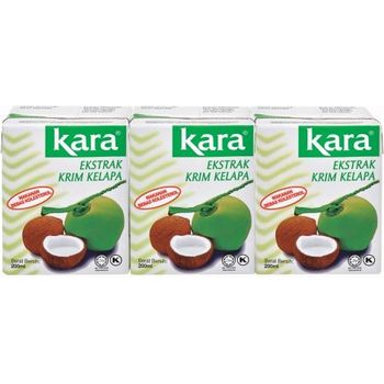 Kara Coconut Cream 3pcs 200ml