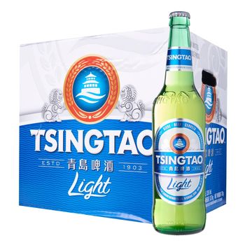 Tsingtao Light Imported Premium Beer 12 x 600ml