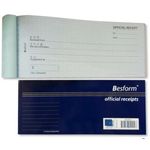 Besform Official Receipts Carbonless 50 Sets x 2