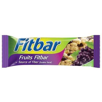Fitbar Fruit Crispy Rice Bar 22g