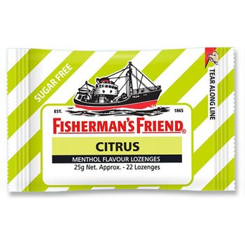 Fisherman's Friend Sugar Free Citrus 25g