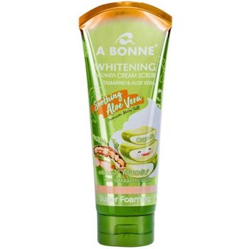 A Bonne Whitening Shower Cream Scrub With Aloe Vera And Tamarind 350g