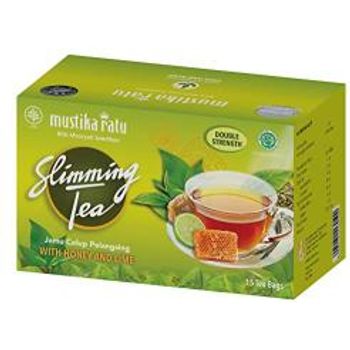 Mustika Ratu Slimming Tea Double Strength Plus Honey And Lime 15ct 30g