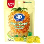 Amos 4 D Gummy Fruit Filled Candy 65g
