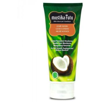 Mustika Ratu Hairmask Cemceman Akar Wangi 200g