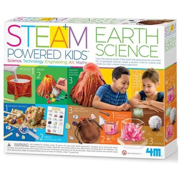 4M Steam Powered Kids Earth Science