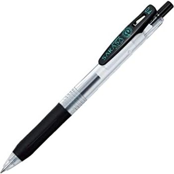 Zebra Sarasa Clip Pen Black 0.4 mm