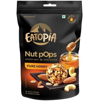 Eatopia Nut Pops Pure Honey 50g