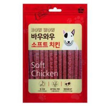 Bow Wow Dog Treat Soft Chicken Jerky 150g