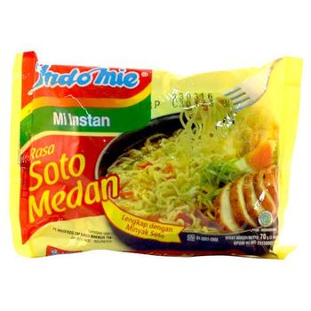 Indomie Soto Medan 75 G (Bundle of 5 Pcs)