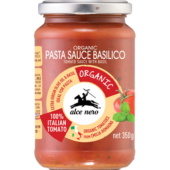 Alce Nero Organic Pasta Sauce Basilico 350g