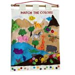 Smart Mama Soft Play Fabric Wall Chart Match The Colors Chart
