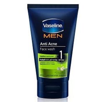 Vaseline Mens Anti Acne Foaming Face Wash For Highly Sensitive Skin Small 100g