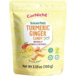 Corniche Sugar Free Ginger Turmeric Candy Mango 100g