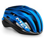 MET Trenta MIPS Aero Cycling Helmet Black Blue Medium