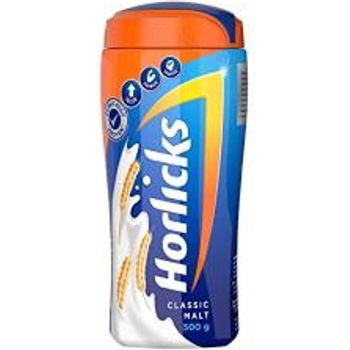 Horlicks Original Classic Malt Plain 500 Gram