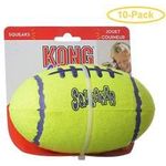 Kong Air Squeakers Football Large 6.75 Long For Dogs Over 45lbs
