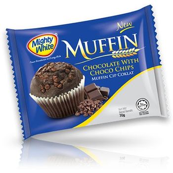 Mighty White Single Muffin 70g