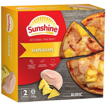 Sunshine 6 Hawaiian Pizza 340g