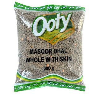 Ooty Masoor Dhal Whole with Skin 500g
