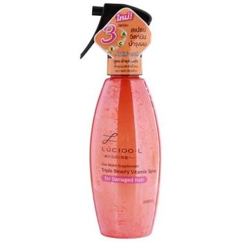 Lucido-L Hair Make Supplement Triple Beauty Vitamin Spray for Damage Hair 200ml