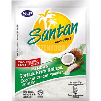 S&P Santan Instant Coconut Cream Powder 50g