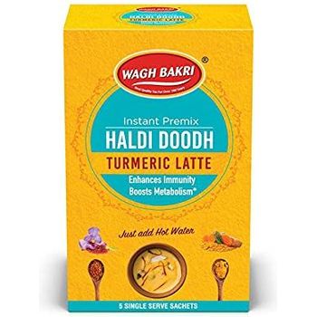 Wagh Bakri Instant Premix Haldi Doodh Turmeric Latte 110g