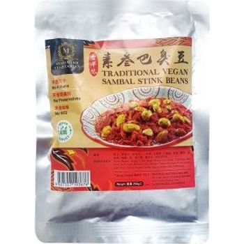 Miao Miao Traditional Vegan Sambal Stink Beans 250g