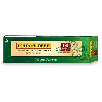 Mangaldeep Lo Smoke Incense Sticks Mystic Jasmine 50 Sticks