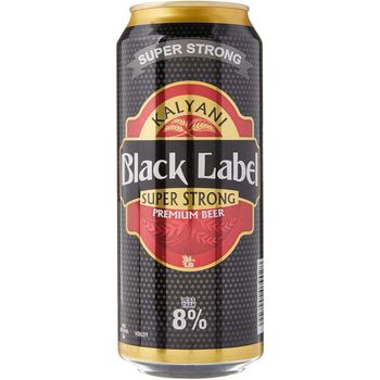 Kalyani Black Label Super Strong Premium Beer Can 490ml