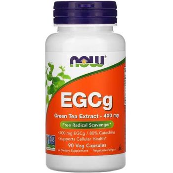 Now (Foods) - Free Radical Scavenger, EGCg Green Tea Extract 400mg (90 veggie capsules)