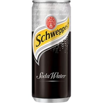 Schweppes Soda Water 330ml x 4 cans
