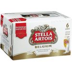Stella Artois cans 6pcs 330ml