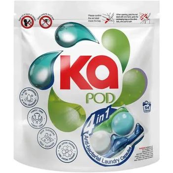 Ka 4-in-1 Laundry Capsules Detergent Refill (54 capsules)