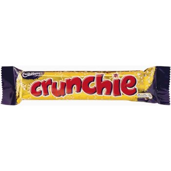 Cadbury Crunchie Bar 50g Multi-coloured