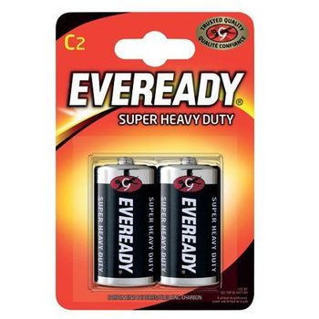 Eveready Super Heavy Duty D Batteries Pack of 2