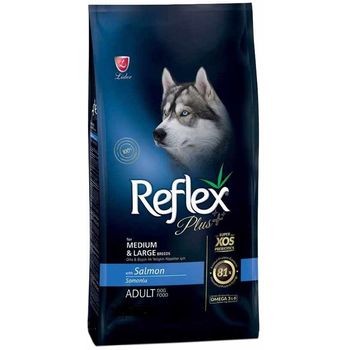 Reflex Plus Medium and Large Breed Adult Dog Food with Salmon 3kg