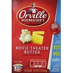 Orville Redenbacher's Gourmet Popping Corn Movie Theater Butter Bags 245g