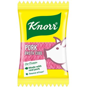 Knorr Cube Pork Broth Single 10g