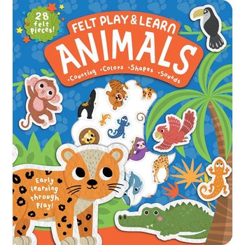 Imagine That Publishing Touchy Feely Felt Play And Learn Animals