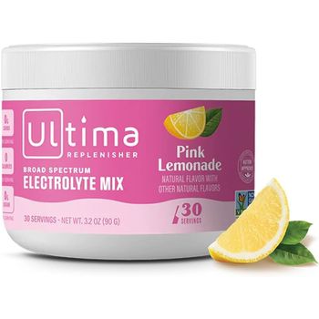 Ultima Replenisher - Electrolyte Mix, Pink Lemonade Natural Hydration (3.2oz)