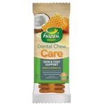 Happi Doggy Dental Chew Care Hard Chew Skin & Coat Support Honey & Coconut Oil Regular 25g