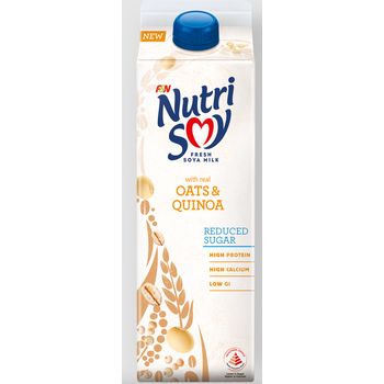 NutriSoy Fresh SoymilkOats and Quinoa 1l