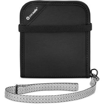 Pacsafe Rfidsafe V100 Antitheft Rfid Blocking Bifold Wallet Black