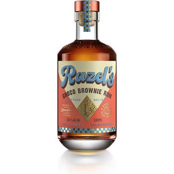 Razel's Choco Brownie Rum 500ml ABV 38.1%