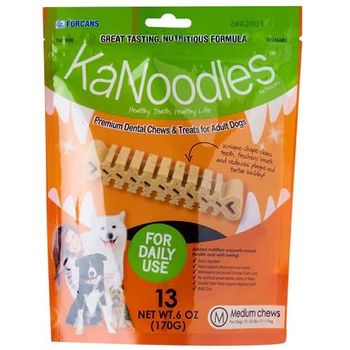 Forcans Kanoodles Premium Dental Chews Medium 170g