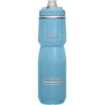 Camelbak Podium Chill Insulated Bike Water Bottle Easy Squeeze Bottle Fits Most Bike Cages 24oz Stone Blue