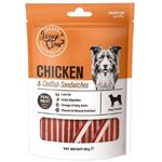Jerky Time Chicken Pollock Sandwich Dog Treats 80g