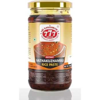 777 Brand Instant Vatha Kuzhambu Rice Paste 300g